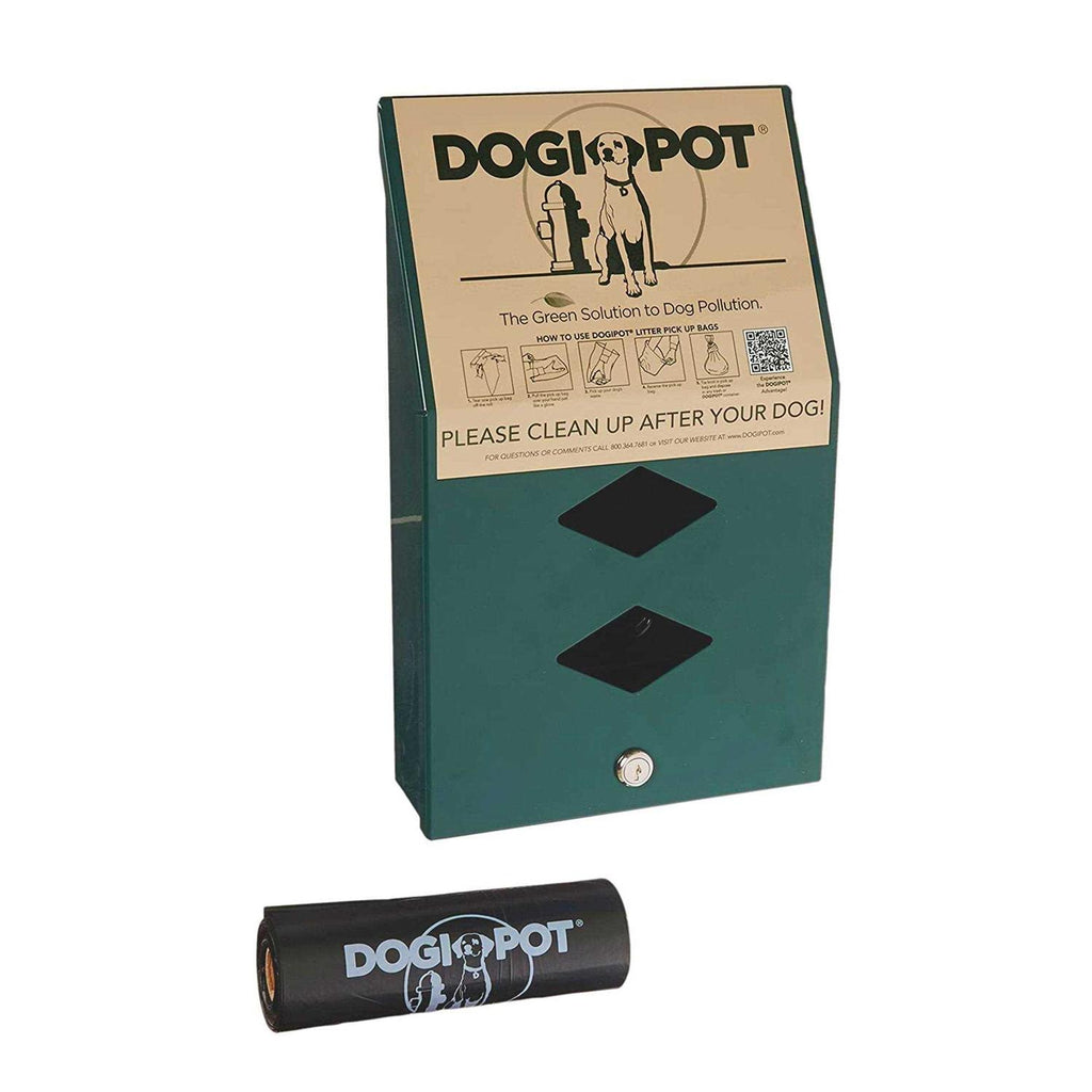Aluminum Dog Waste Bag Dispenser A4917