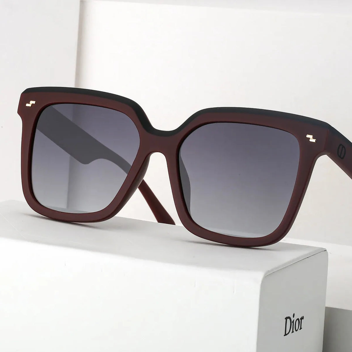 Simple Double Color Polarized Sunglasses D606013
