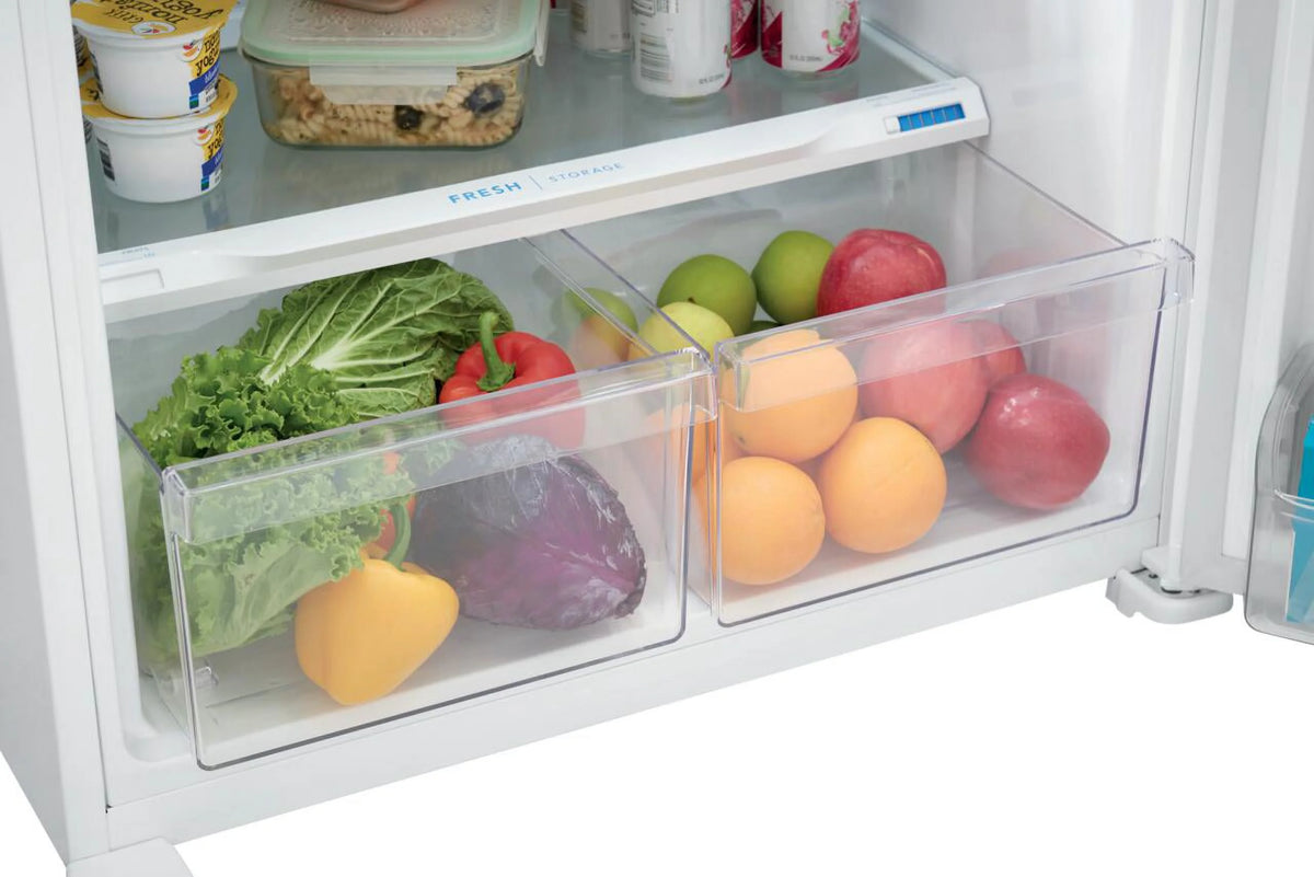 White 20 cu. ft. Top Freezer Refrigerator E80749