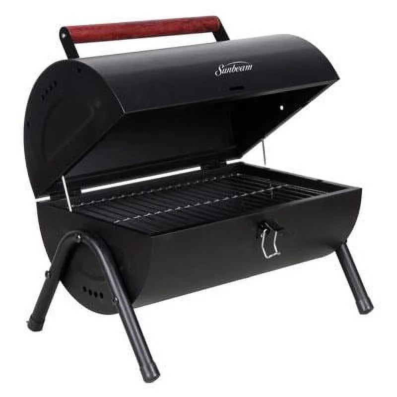 Portable Barrel Charcoal BBQ Grill W699070