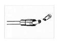 4-Hole Handpiece Tubing Black 7 ft. Connector J15827