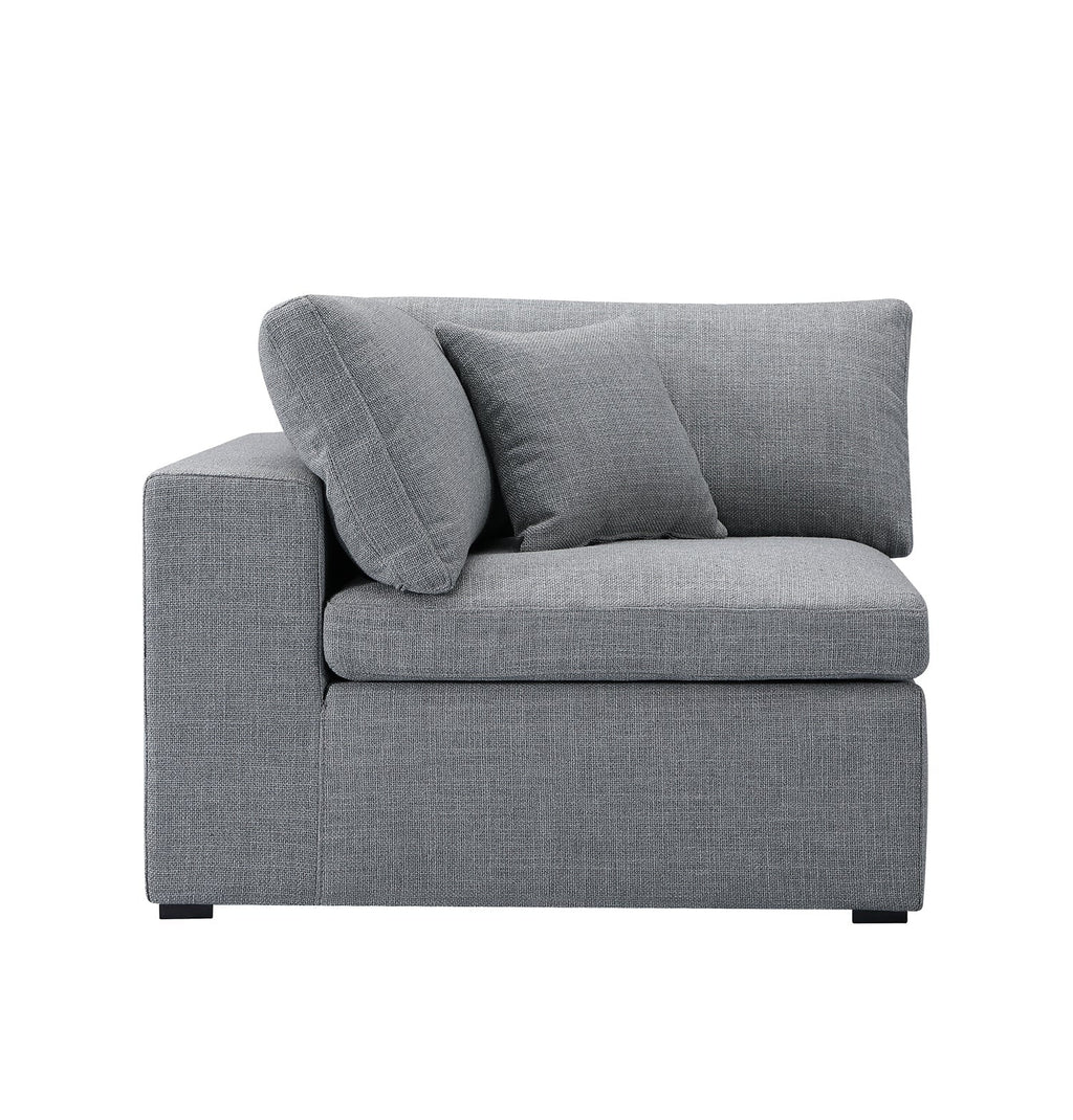 Grey Fabric Corner Module Sofa O164805