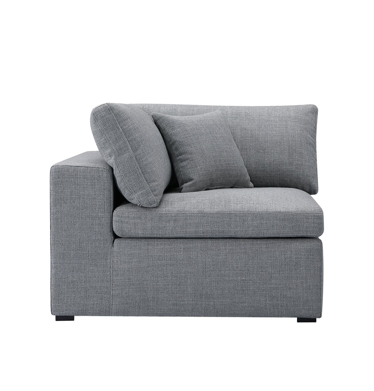 Grey Fabric Corner Module Sofa O164805