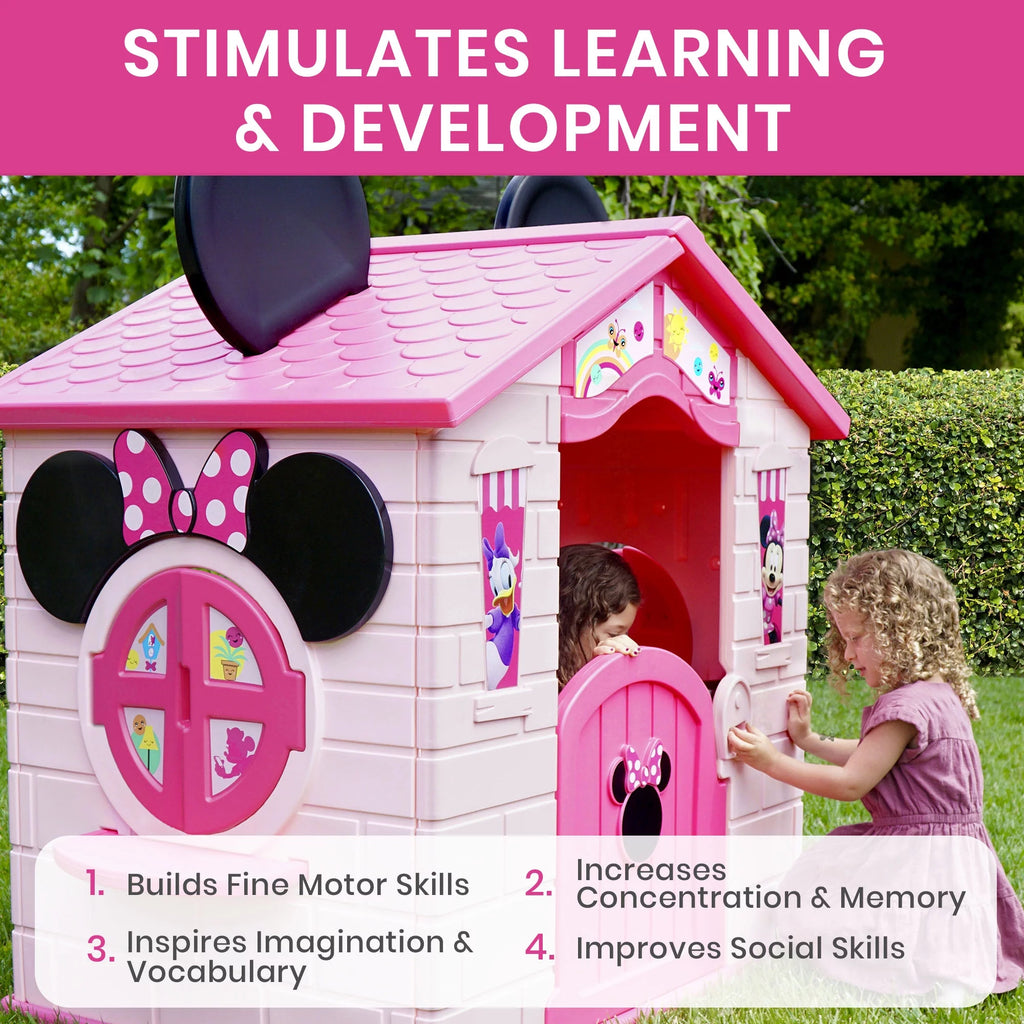 Plastic Indoor Outdoor Playhouse O4361