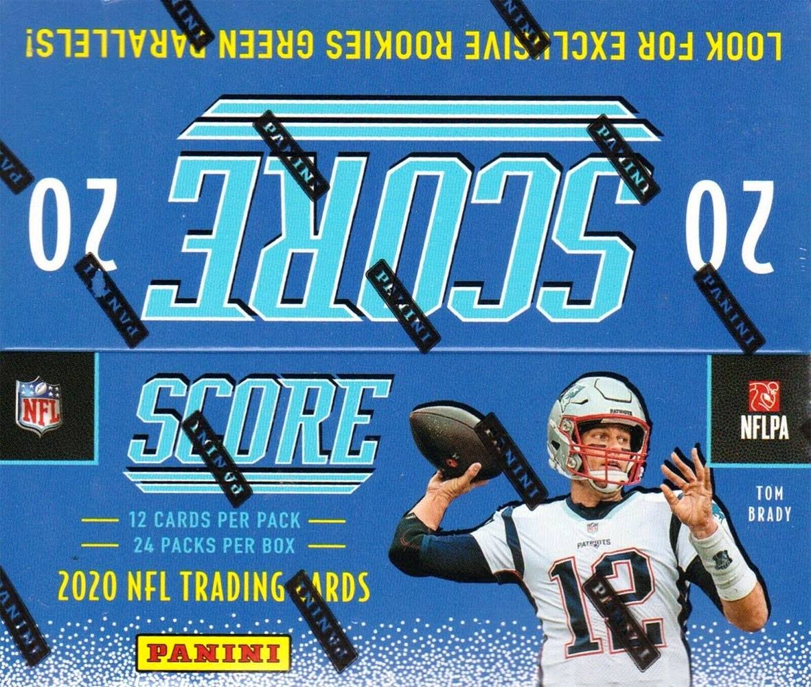 2020 Score Football Trading Card Retail Box 24 Packs C878640
