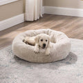 Faux Rabbit Fur Memory Foam Calming Bed P65254