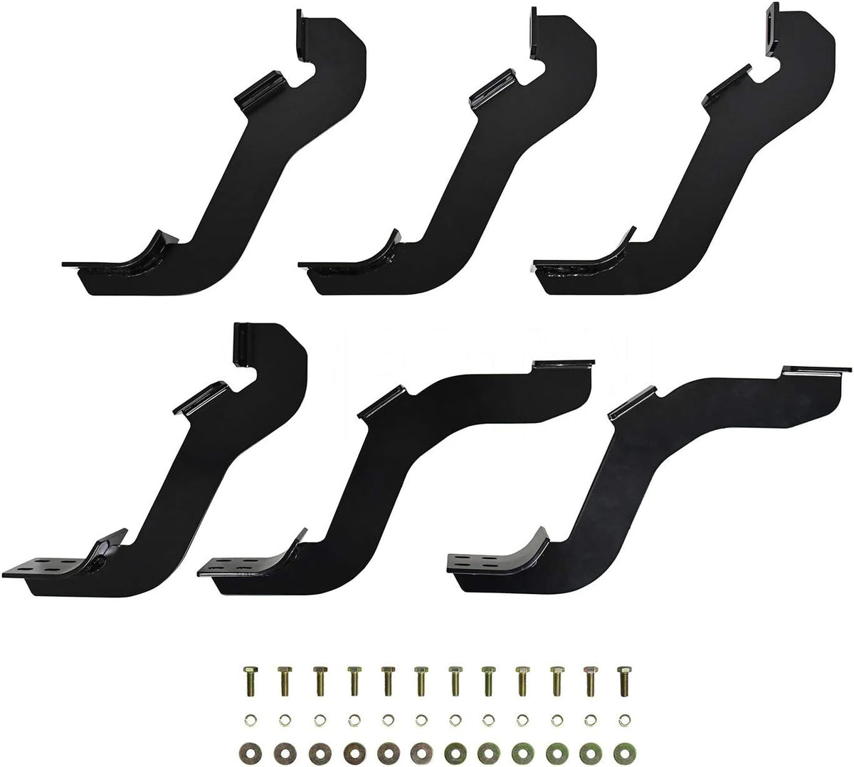 Black Oval Nerf Step Bar Mount Kit H984722