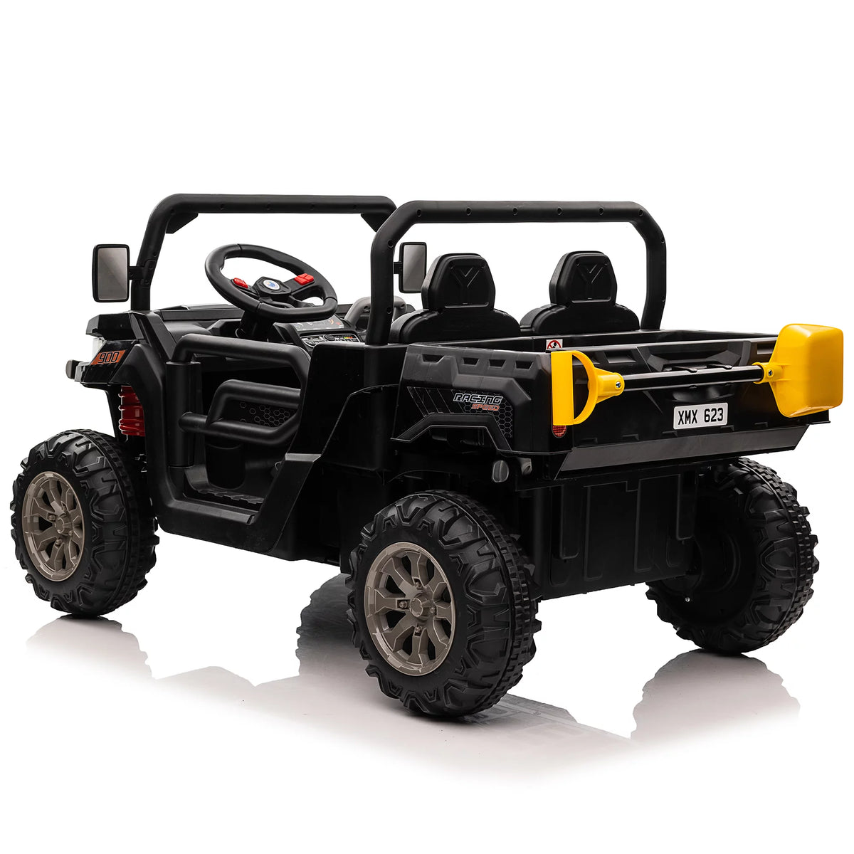 24V 2 Seater Kids Ride On Dump Truck with Remote, Green K2021