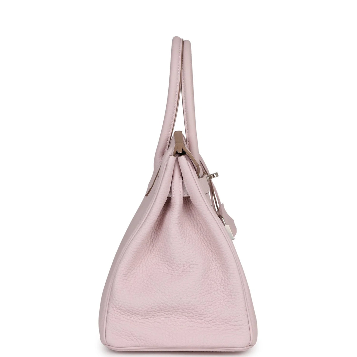 Mauve Pale Clemence Palladium Hardware Bag B421587