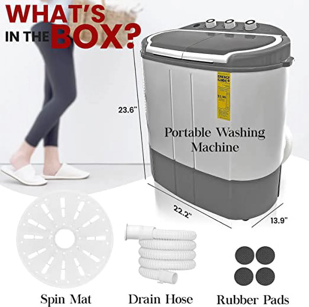 110 Volt 2 in 1 Portable Washer and Dryer V194