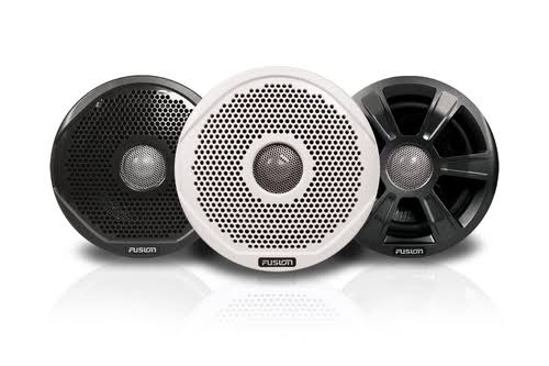 200 Watt 2-Way Speakers with White and Gray Grills A806