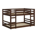 Wood Twin Over Twin Bunk Bed Q8387