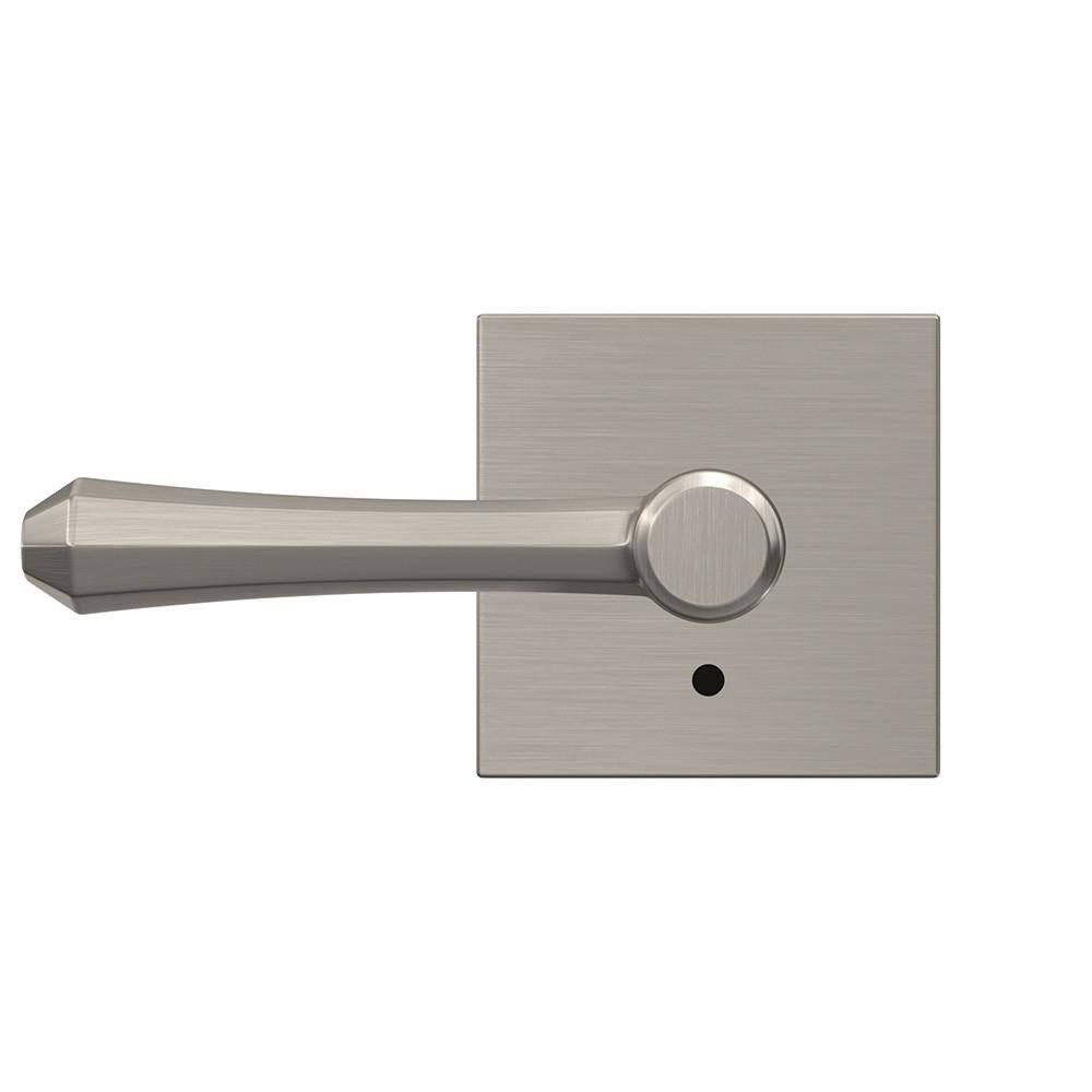 Satin Nickel Non Turning Dummy Lever Lock T342758