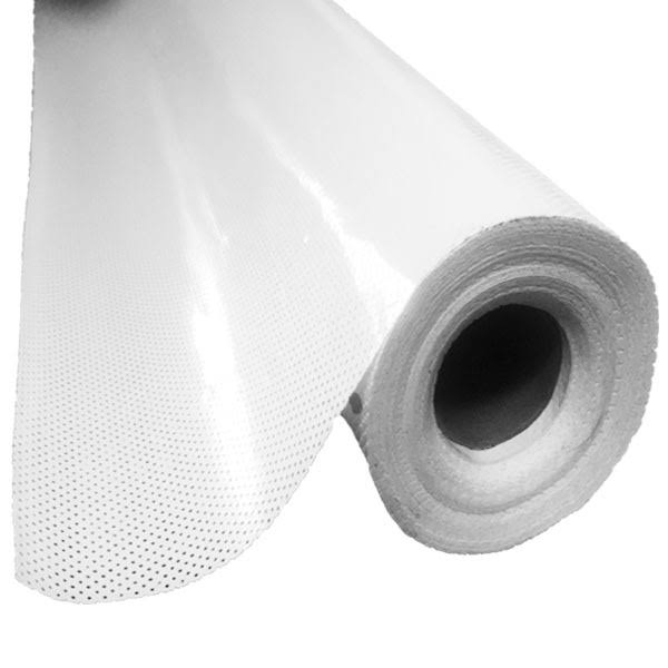 24x22 x 100 ft White Perforated Window Film N11765