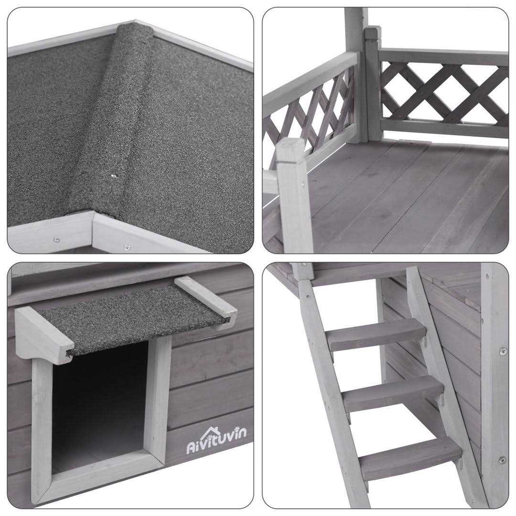 Outdoor & Indoor Cat House T6266