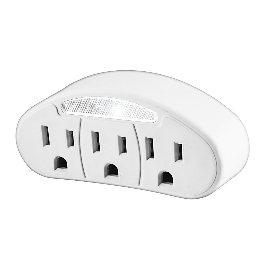 3 Outlet Adapter, 2 Pack U2860