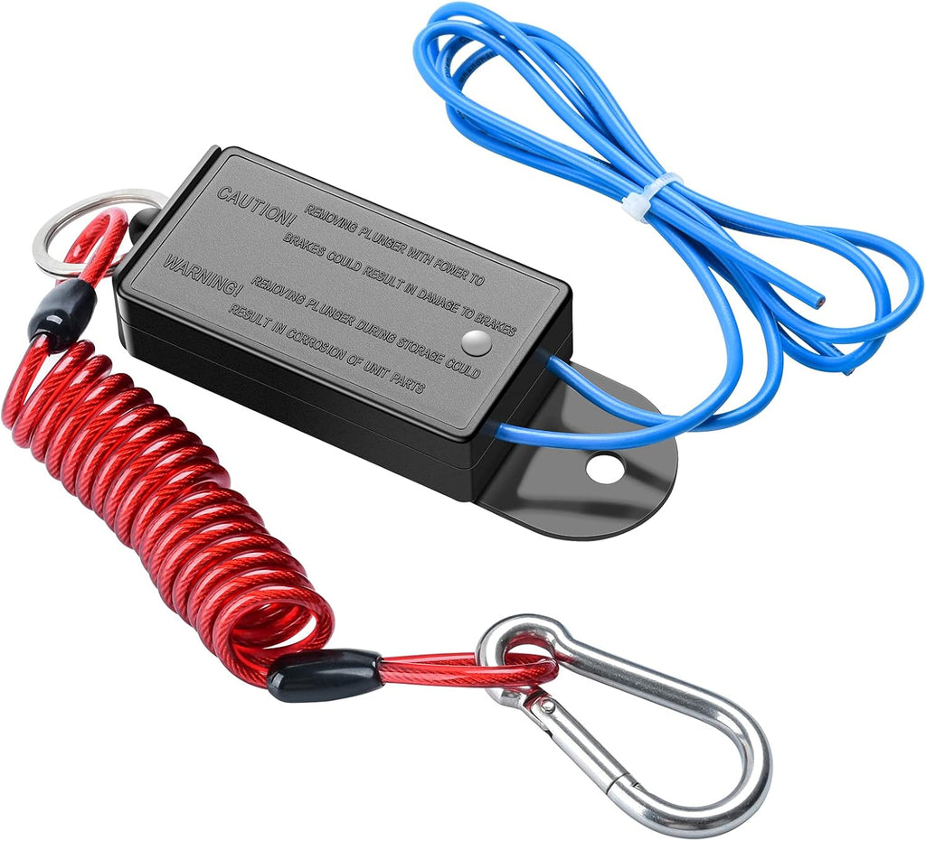Trailer Breakaway Switch with Coiled Cable, Pack of 2 U771