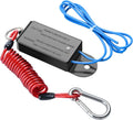 Trailer Breakaway Switch with Coiled Cable, Pack of 2 U771