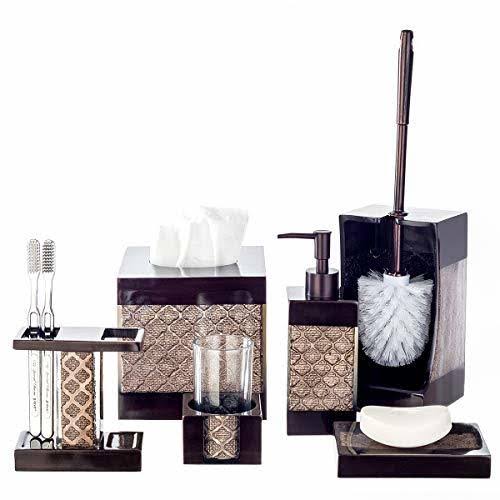 Dahlia Bathroom Trash Can F351