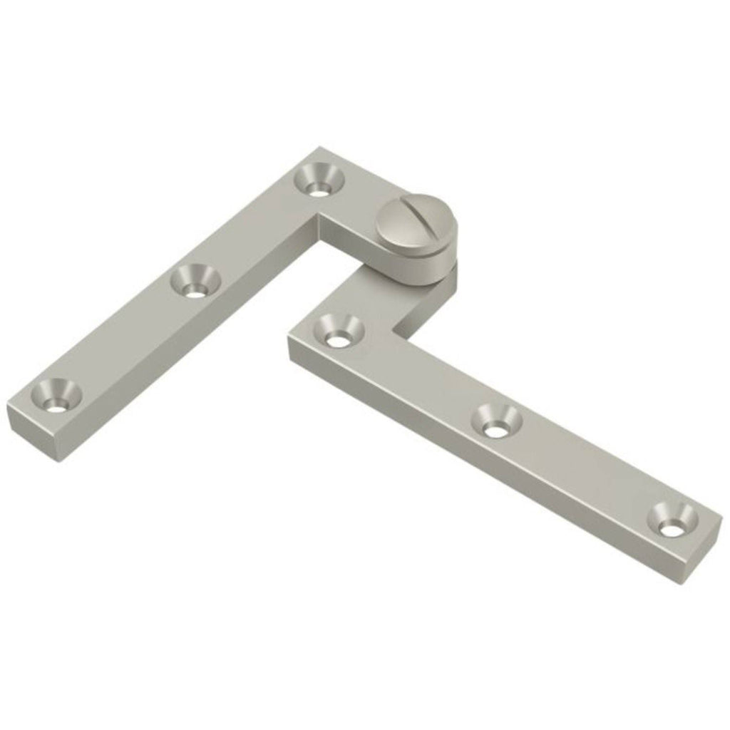 Satin Nickel Pivot Hinge W89670