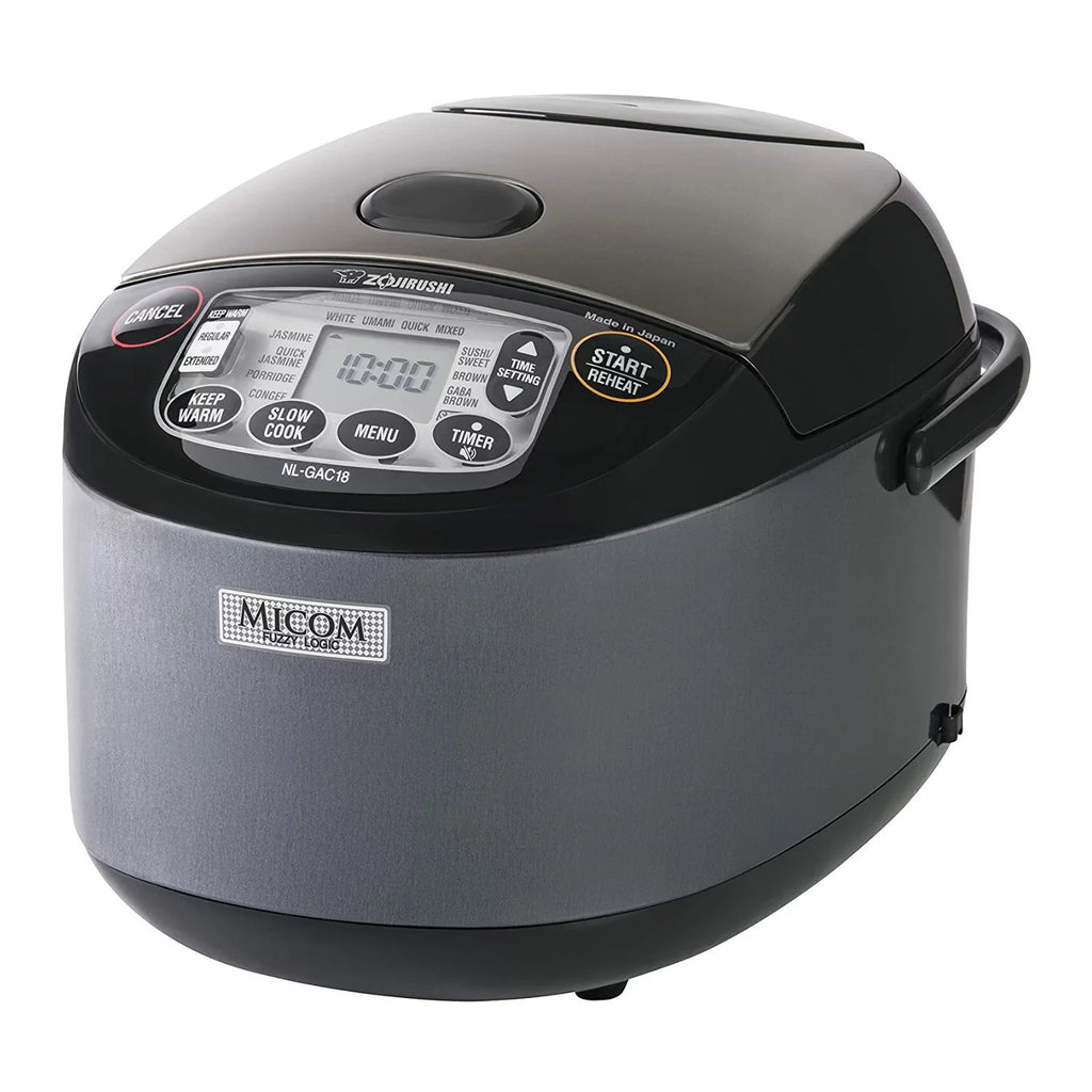 Micom Rice Cooker with Rice Container Bin and Bamboo Spoon U6941