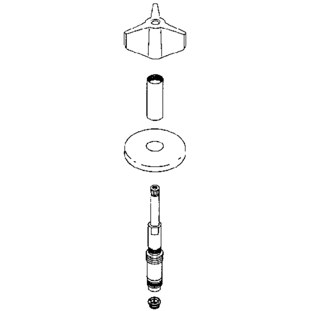 3 Handle Tub/Shower Remodeling Kit K6635