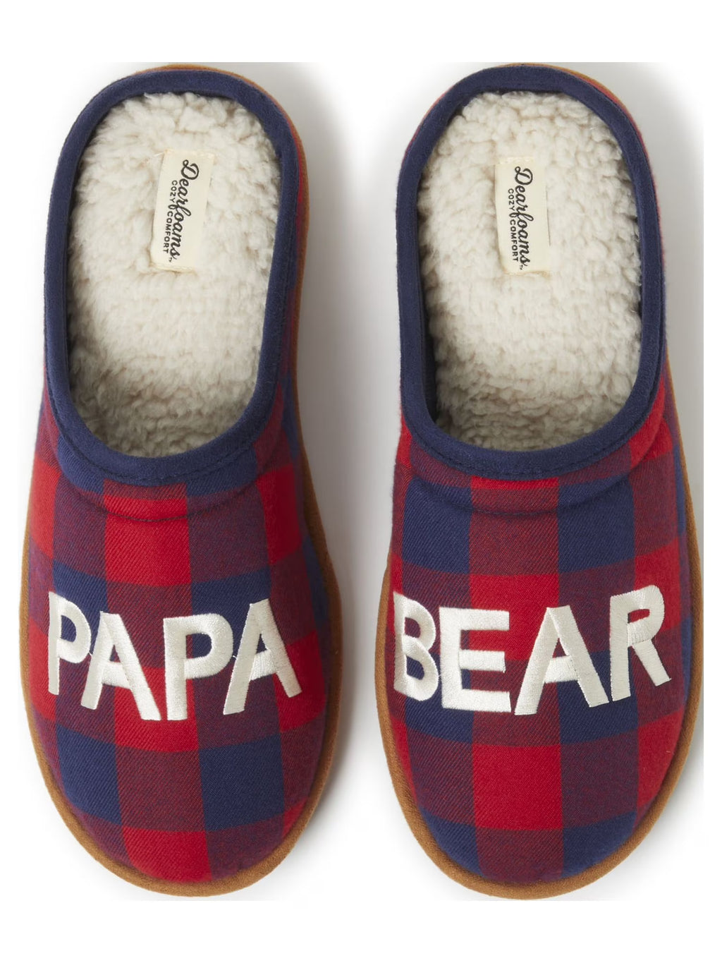 Men's Plaid Clog Slippers H851120