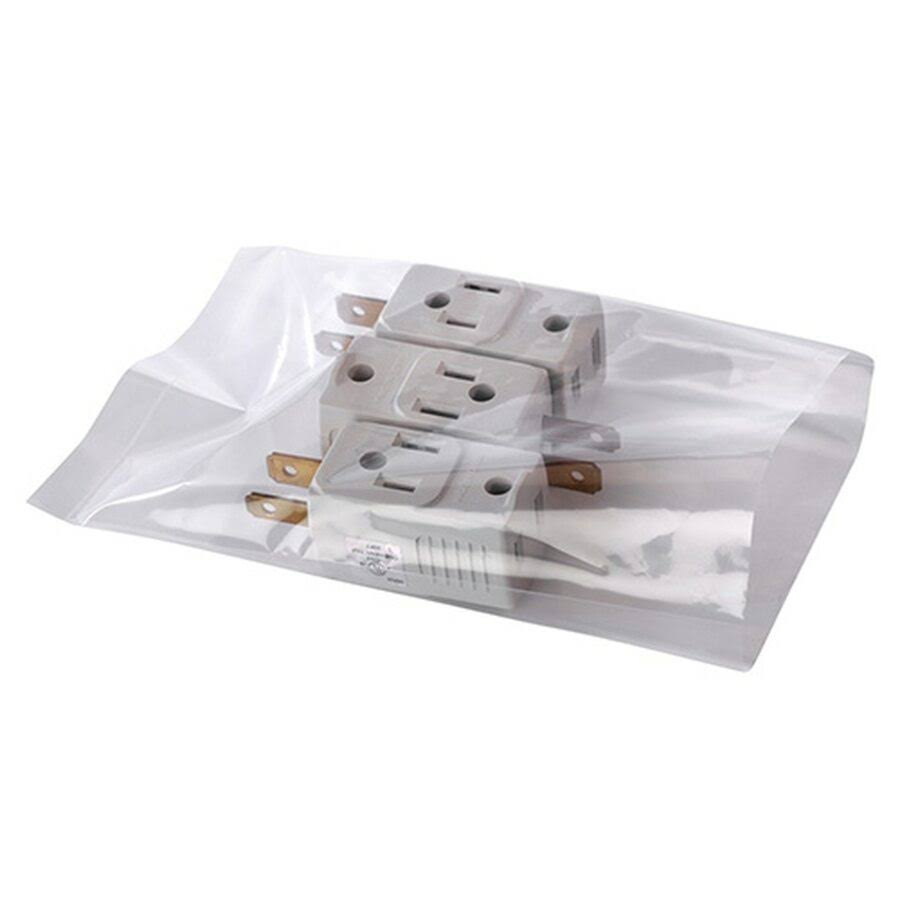 2 mil Clear Layflat Poly Bags 8 x 36, 1000/Case B83888
