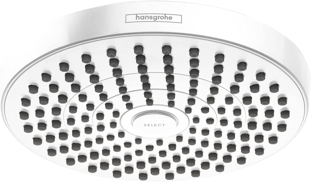 Matte White 7-inch Showerhead P423