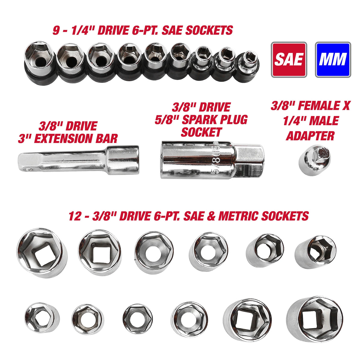 118-Piece Tool Set D15899