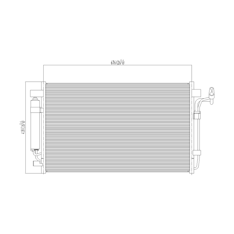 A/C Condenser D71738