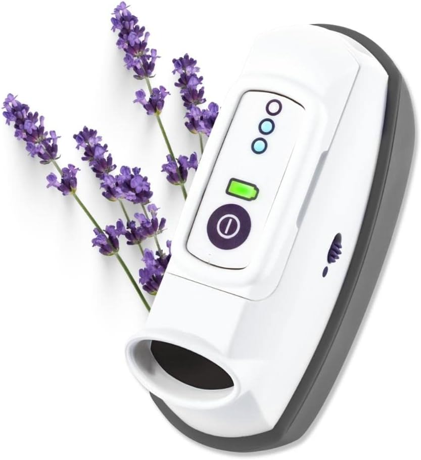 Purple Calming Device with Peppermint Scent D521